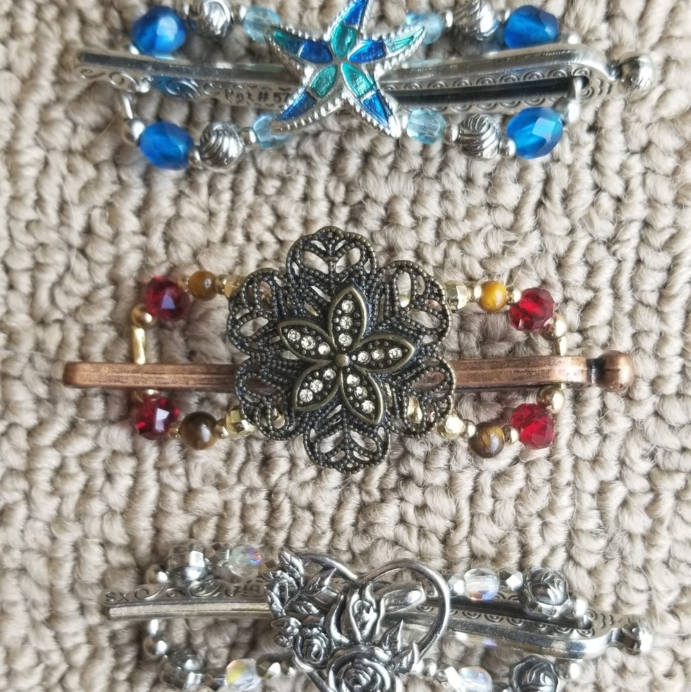 NOT FOR SALE Dupe ListinLilla Rose Hair Clips Dupe